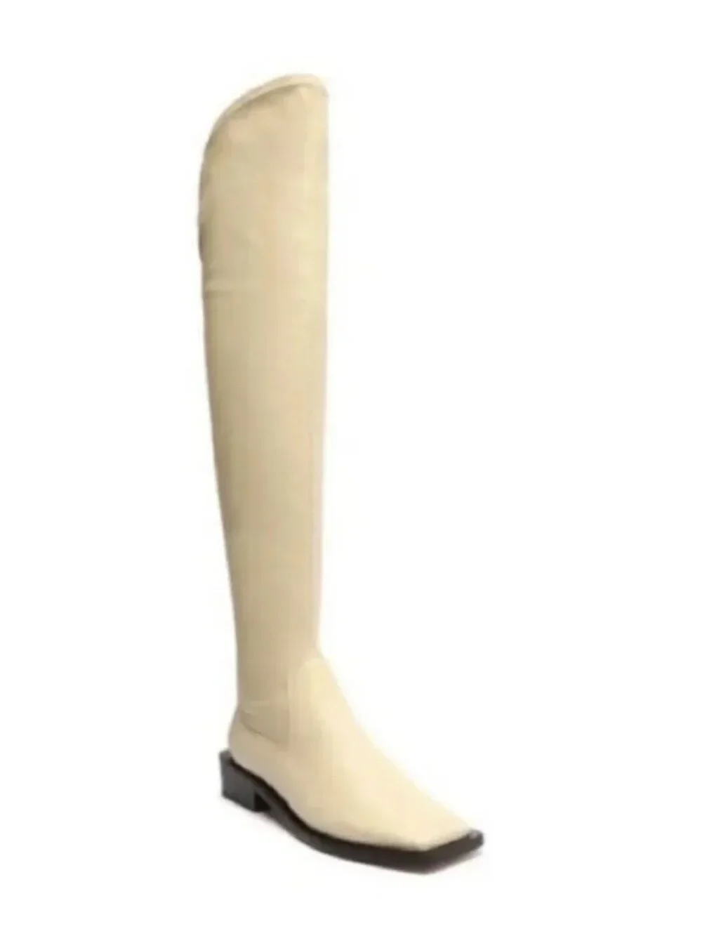 Schutz Eggshell Guily Up Over the Knee Boots 6.5